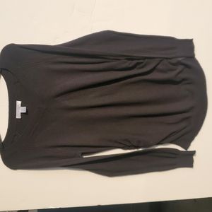 Motherhood maternity, black v-neck sweater